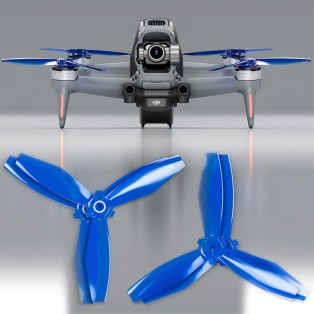 Master Airscrew - DJI FPV Ludicrous PLUS+ Upgrade Propellers - Propeller till DJI FPV - Blå - Kit 4-Pack