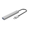 Orico USB-C Hub 1xUSB 3.0 / 2xUSB 2.0 + Minneskortläsare microSD - 5Gbps