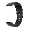 Colmi Silicone Smartwatch Strap 22mm - Klockarmband i silikon - Svart