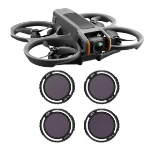 JSR Filter 4-pack - ND8/PL + ND16/PL + ND32/PL + ND64/PL till DJI Avata 2 - Kit