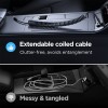 Joyroom Flexible Fast Charging Cable SA38-AC3, USB-A - USB-C Kabel, Spiral, 3A, 1.5m - Svart