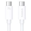 Baseus Superior Series 2 USB-C - USB-C Kabel, USB4, 40Gbps, 240W, 48V/5A, 1.8m - Vit