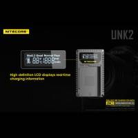 Nitecore Batteriladdare UNK2 för Nikon EN-EL15 batterier - Dubbel