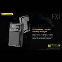 Nitecore Batteriladdare FX1 för Fujifilm NP-W126 batterier - Dubbel