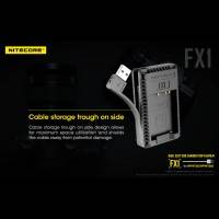 Nitecore Batteriladdare FX1 för Fujifilm NP-W126 batterier - Dubbel