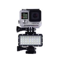Belysning LED vattentät dyklampa till GoPro - 500lm