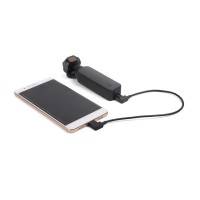 Datakabel för DJI Osmo Pocket 1/2 till iPhone - USB-C till Lightning - 20cm