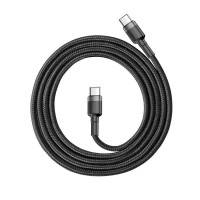 Baseus Cafule USB-C kabel PD 2.0 / QC3.0, 60W, 20v/3A, 1m - Svart