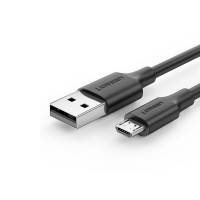 Ugreen USB-A - Micro USB-Kabel, QC 3.0, 2.4A, 1m - svart