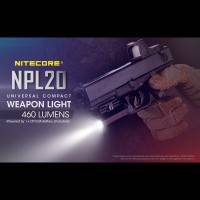 Nitecore NPL20 Ficklampa för Picatinny Vapenfäste - 460lm