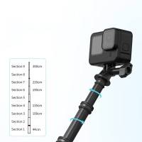 Telesin Handstativ - Selfiepinne Kolfiber 440-3000mm - V2.0