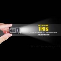 Nitecore TINI2 Nyckelringslampa - Svart - 500lm