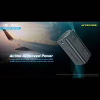 Nitecore NPB4 Power Bank - Portabelt Vattentätt Batteri - 20000mAh, 3xUSB Typ A/C, QC 3.0 / 18W, 5V, 3A
