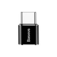 Baseus Adapter Micro-USB till USB-C - Svart