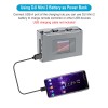 Snabbladdare / Power Bank med färgdisplay för 3 batterier till DJI Mini 2 / SE - QC3.0