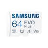 Samsung microSD EVO Plus 64GB (R130 Mb/s) Minneskort SDXC