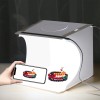Puluz Photo Studio Lightbox Mini med dubbel LED-belysning och bakgrunder, 20cm - Kit
