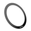 Baseus Halo Series Magnetic Metal Ring - MagSafe-Ring - Svart - 2-Pack