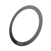 Baseus Halo Series Magnetic Metal Ring - MagSafe-Ring - Svart - 2-Pack