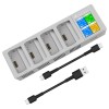 Snabbladdare för 4st batterier till DJI Mini 3 Pro med färgskärm - Batteriladdare / Laddstation Hub